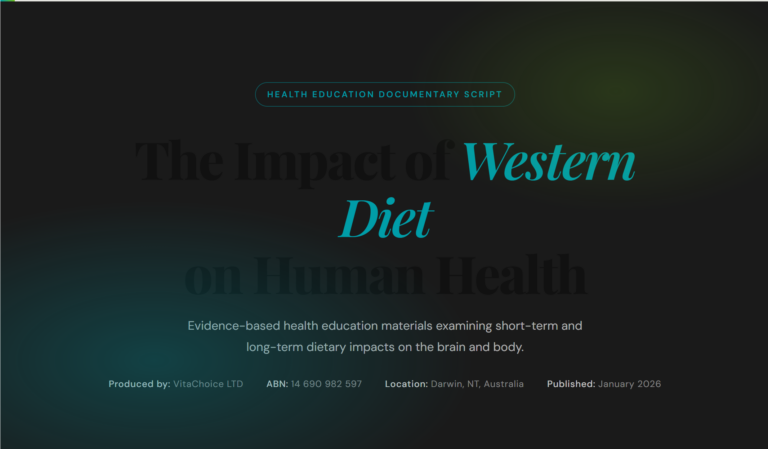 The Impact of Western Diet on Human Health